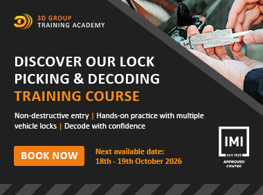 Advert: https://3dgroupuk.com/training/lock-picking-decoding-training-course?utm_source=L%26SW&utm_medium=Ad&utm_campaign=LSW_2026&utm_id=LSW_2026