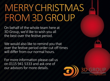 Advert: http://www.3dgroupuk.com/trade/