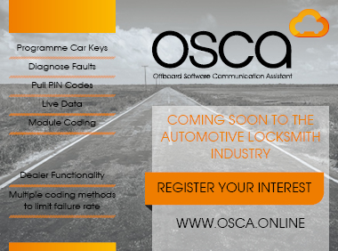 Advert: http://osca.online/?utm_source=Locks%20%26%20Security%20Email&utm_medium=email&utm_term=OSCA&utm_content=register_your_interest_today&utm_campaign=OSCA%20Teaser