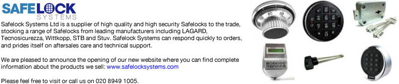 Advert: http://www.safelocksystems.com